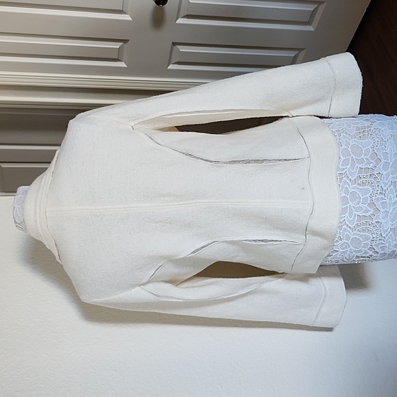 Tribal 100% Laine Wool Blazer Size 10 - Picture 3 of 10